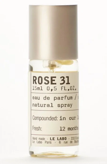 Le Labo Rose 31 Eau de Parfum Unisexe 15 ml Le Labo Rose 31 Eau de Parfum Unisexe 15 ml